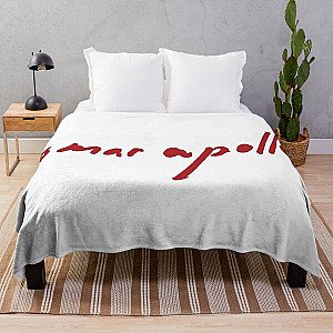 Omar Apollo Tour Merch Omar Apollo Logo Throw Blanket RB0104