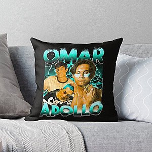 Omar Apollo Throw Pillow RB0104