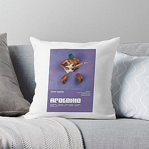 Omar Apollo - Apolonio Tracklist Poster Throw Pillow RB0104