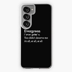 Omar Apollo Aesthetic Motivational Quote Lyrics Black Samsung Galaxy Soft Case RB0104