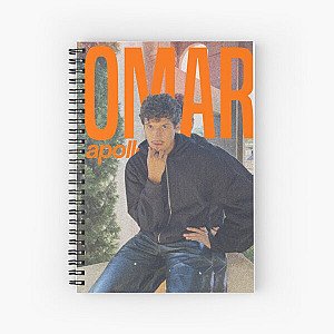 Omar Apollo Poster Spiral Notebook RB0104