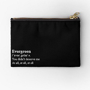 Omar Apollo Aesthetic Motivational Quote Lyrics Black Zipper Pouch RB0104