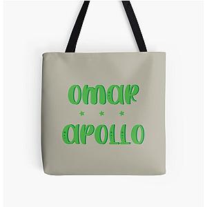 Omar Apollo GREEN   All Over Print Tote Bag