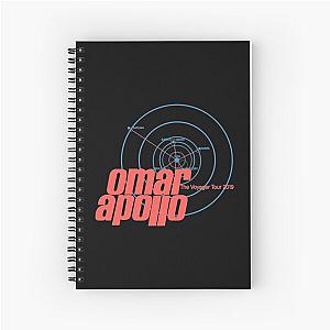 Omar Apollo Merch Voyager Tour Gift Halloween Day, Thanksgiving, Christmas Day Spiral Notebook