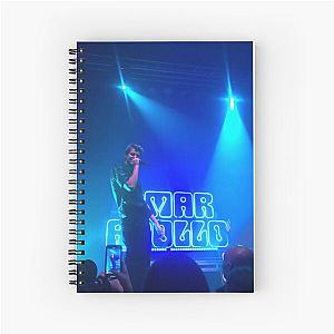 Omar Apollo Concert Poster Shirt Spiral Notebook