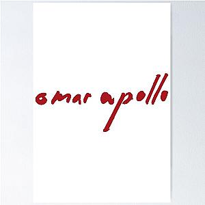 Omar Apollo Tour Merch Omar Apollo Logo Poster