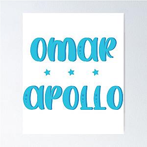 Omar Apollo BLUE   Poster