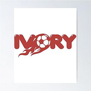 Omar Apollo Merch Vory Soccer IVory   Poster