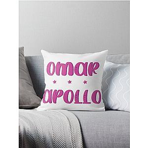 Omar Apollo PINK Throw Pillow