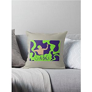 Omar Apollo Stayback Art   Throw Pillow