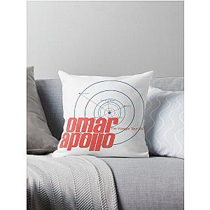 Omar Apollo Voyager Tour 2019  Throw Pillow