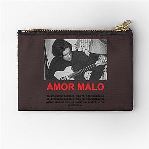 Omar Apollo Amor Malo Zipped Hoodie   Zipper Pouch