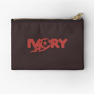 Omar Apollo Merch Vory Soccer IVory   Zipper Pouch