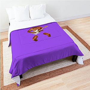 Omar Apollo album hd logo Comforter