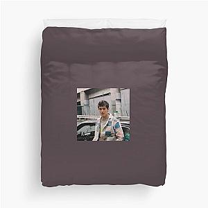 Omar Apollo Street Pic   Duvet Cover