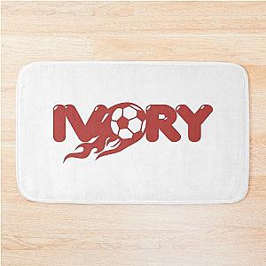 Omar Apollo Merch Vory Soccer IVory Bath Mat