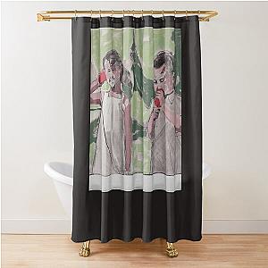 Omar Apollo  Hit Me Up - Classic T-Shirt Shower Curtain