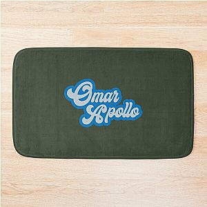 Omar Apollo Cursive    Bath Mat