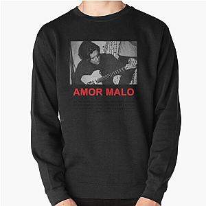 Omar Apollo Amor Malo Zipped Hoodie   Pullover Sweatshirt