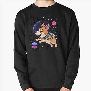 Omnisexual Sweatshirts - Omnisexual Corgi In Space Omnisexual Pride Pullover Sweatshirt RB1901