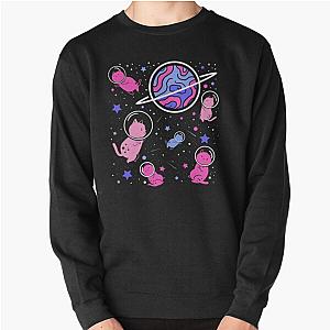 Omnisexual Sweatshirts - Omnisexual Cat In Space Omnisexual Pride Pullover Sweatshirt RB1901