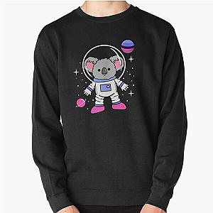 Omnisexual Sweatshirts - Omnisexual Koala In Space Omnisexual Pride Pullover Sweatshirt RB1901