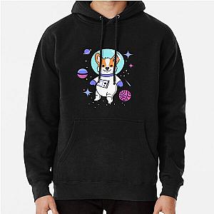 Omnisexual Hoodies - Omnisexual Corgi In Space Omnisexual Pride Pullover Hoodie RB1901