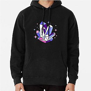 Omnisexual Hoodies - Omnisexual Pride Crystals Omnisexual Pride Pullover Hoodie RB1901