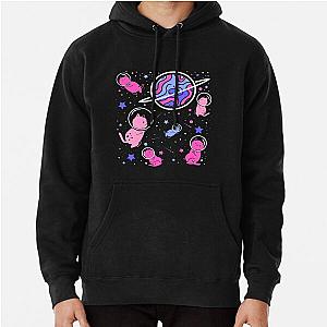 Omnisexual Hoodies - Omnisexual Cat In Space Omnisexual Pride Pullover Hoodie RB1901