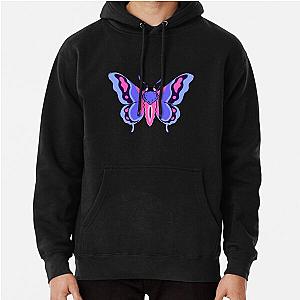 Omnisexual Hoodies - Omnisexual Pride Moth Omnisexual Pride Pullover Hoodie RB1901