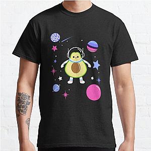 Omnisexual T-Shirts - Omnisexual Avocado In Space Omnisexual Pride Classic T-Shirt RB1901