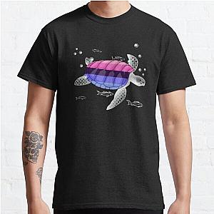 Omnisexual T-Shirts - Omnisexual Turtle Classic T-Shirt RB1901