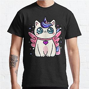 Omnisexual T-Shirts - Omnisexual Caticorn Omnisexual Pride Classic T-Shirt RB1901