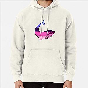 Omnisexual Hoodies - Omnisexual Pride Whale Pullover Hoodie RB1901