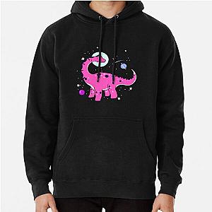 Omnisexual Hoodies - Omnisexual Brachiosaurus In Space Omnisexual Pride Pullover Hoodie RB1901