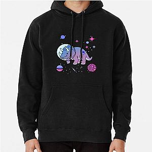 Omnisexual Hoodies - Omnisexual Triceratops In Space Omnisexual Pride Pullover Hoodie RB1901