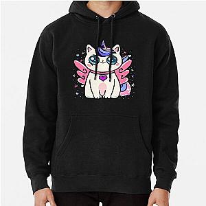 Omnisexual Hoodies - Omnisexual Caticorn Omnisexual Pride Pullover Hoodie RB1901