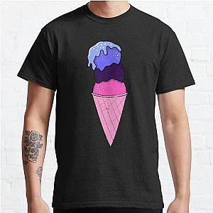 Omnisexual T-Shirts - Omnisexual Ice Cream Omnisexual Pride Classic T-Shirt RB1901