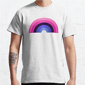 Omnisexual T-Shirts - Omnisexual Pride Rainbow Classic T-Shirt RB1901