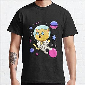 Omnisexual T-Shirts - Omnisexual Cat In Space Omnisexual Pride Classic T-Shirt RB1901