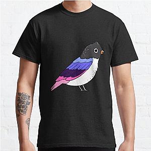 Omnisexual T-Shirts - Omnisexual Bird Omnisexual Pride Classic T-Shirt RB1901