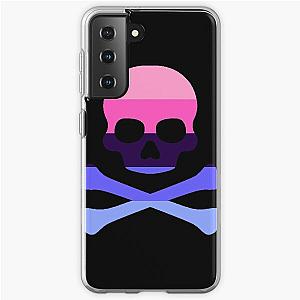 Omnisexual Cases - Pirate Jolly Rodger in Omnisexual Pride Flag Colors Samsung Galaxy Soft Case RB1901