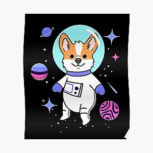 Omnisexual Posters - Omnisexual Corgi In Space Omnisexual Pride Poster RB1901