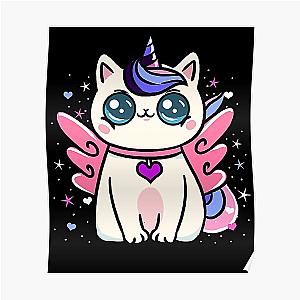 Omnisexual Posters - Omnisexual Caticorn Omnisexual Pride Poster RB1901