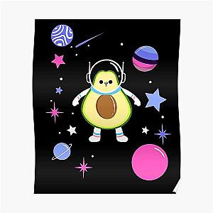 Omnisexual Posters - Omnisexual Avocado In Space Omnisexual Pride Poster RB1901