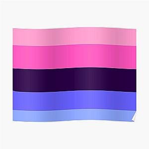 Omnisexual Posters - Omnisexual Pride Flag Poster RB1901