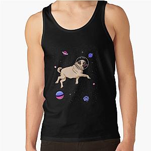 Omnisexual Tank Tops - Omnisexual Pug In Space Omnisexual Pride Tank Top RB1901