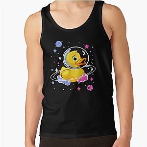 Omnisexual Tank Tops - Omnisexual Duck In Space Omnisexual Pride Tank Top RB1901