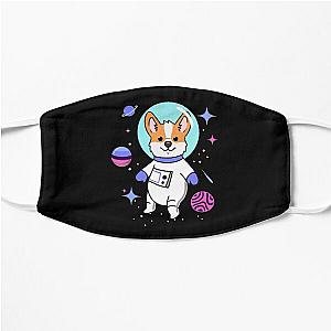 Omnisexual Face Masks  - Omnisexual Corgi In Space Omnisexual Pride Flat Mask RB1901