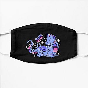 Omnisexual Face Masks  - Omnisexual Dragon Omnisexual Pride Flat Mask RB1901